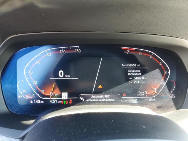 5UXCR6C56KLL09940 - 2019 BMW X5 XDRIVE40I WHITE photo 9