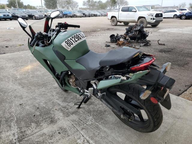 MLHNC5101J5400532 - 2018 HONDA CBR300 R GREEN photo 3