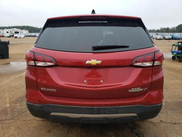 3GNAXKEV5NL150493 - 2022 CHEVROLET EQUINOX LT MAROON photo 6