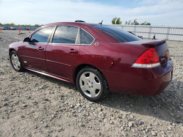 2G1WD57C691116115 - 2009 CHEVROLET IMPALA SS 红色 照片 2
