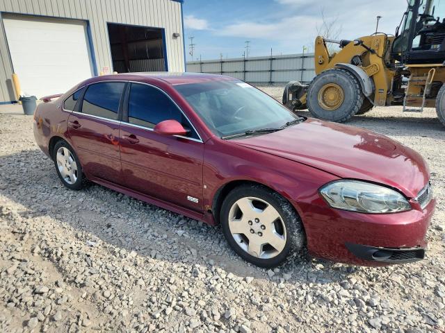 2G1WD57C691116115 - 2009 CHEVROLET IMPALA SS 红色 照片 4