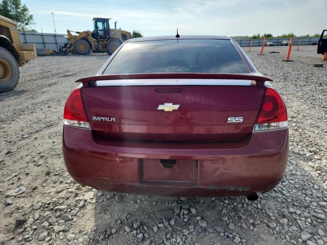 2G1WD57C691116115 - 2009 CHEVROLET IMPALA SS 红色 照片 6
