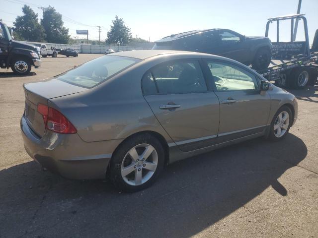 2HGFA15858H307376 - 2008 HONDA CIVIC EX GRAY photo 3