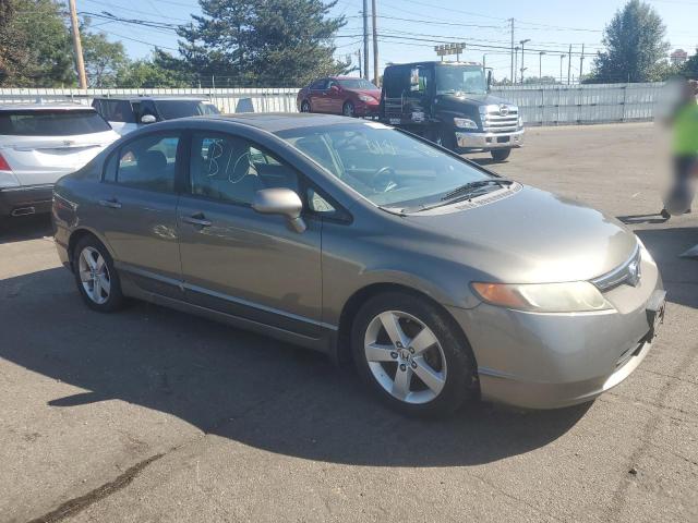 2HGFA15858H307376 - 2008 HONDA CIVIC EX GRAY photo 4