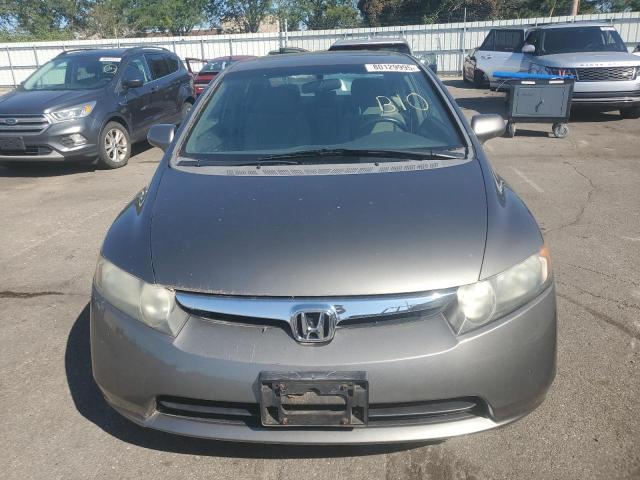 2HGFA15858H307376 - 2008 HONDA CIVIC EX GRAY photo 5