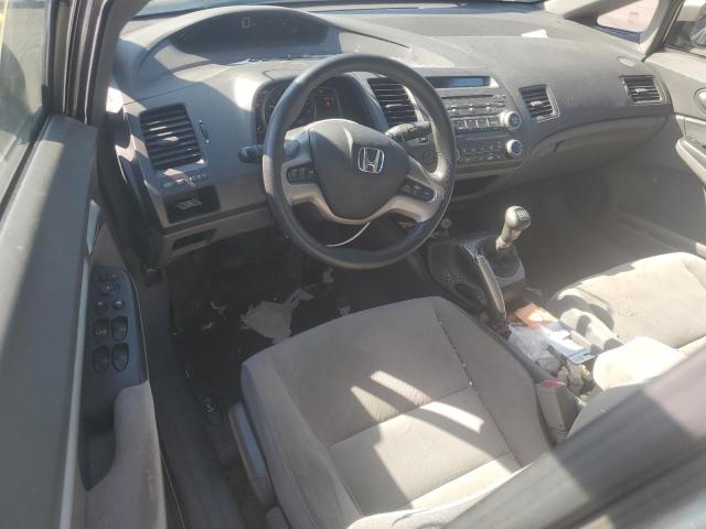 2HGFA15858H307376 - 2008 HONDA CIVIC EX GRAY photo 8
