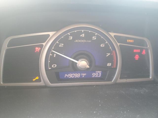 2HGFA15858H307376 - 2008 HONDA CIVIC EX GRAY photo 9