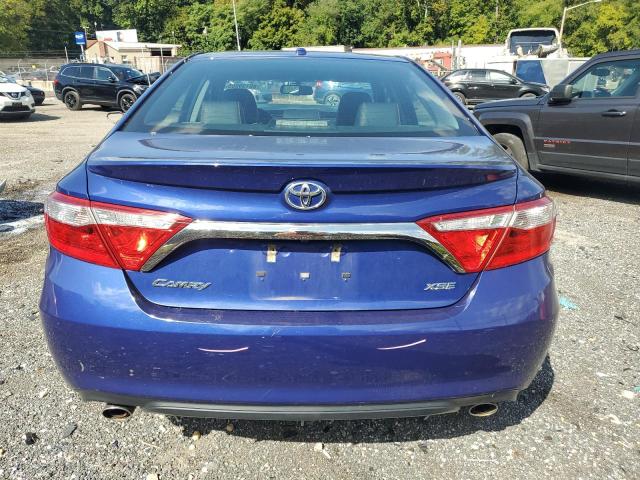 4T1BK1FK2GU569917 - 2016 TOYOTA CAMRY XSE BLUE photo 6