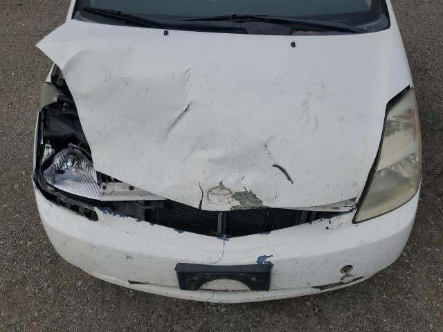 JTDKB20UX40076672 - 2004 TOYOTA PRIUS WHITE photo 11