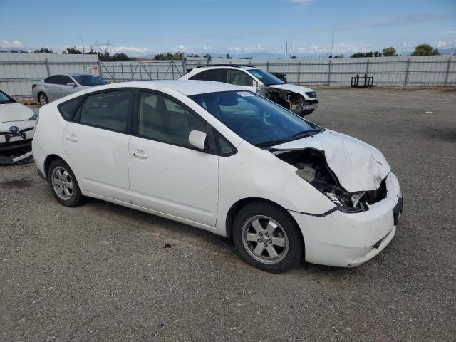 JTDKB20UX40076672 - 2004 TOYOTA PRIUS WHITE photo 4
