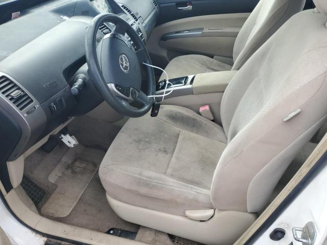 JTDKB20UX40076672 - 2004 TOYOTA PRIUS WHITE photo 7