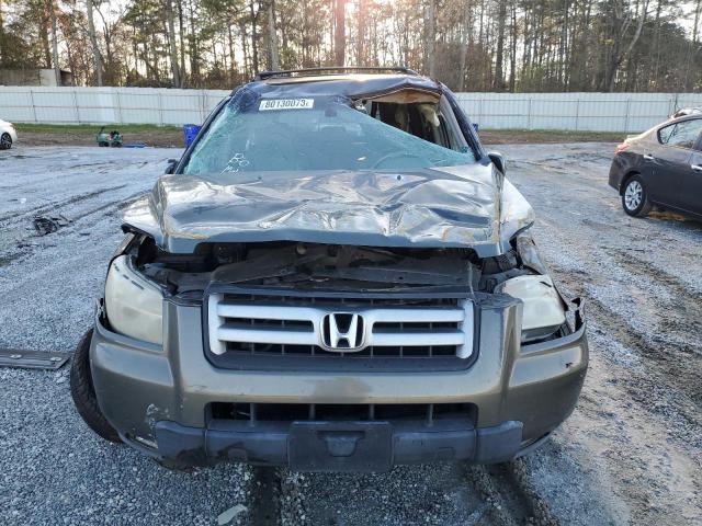 5FNYF18586B027321 - 2006 HONDA PILOT EX GRAY photo 5