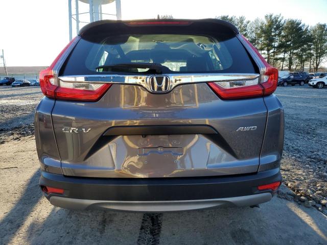 2HKRW6H30KH214922 - 2019 HONDA CR-V LX GRAY photo 6