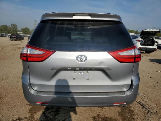 5TDYK3DC2FS648688 - 2015 TOYOTA SIENNA XLE SILVER photo 6