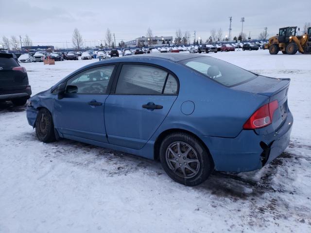 2HGFA16498H016701 - 2008 HONDA CIVIC DX-G BLUE photo 2