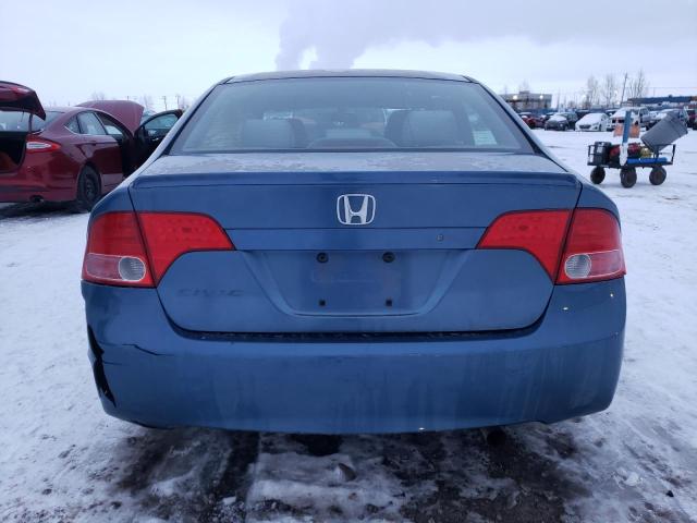 2HGFA16498H016701 - 2008 HONDA CIVIC DX-G BLUE photo 6