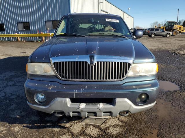 5LMFU28R21LJ11851 - 2001 LINCOLN NAVIGATOR BLUE photo 5