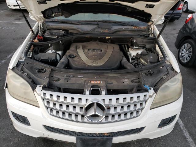 4JGBB86E97A278335 - 2007 MERCEDES-BENZ ML 350 WHITE photo 11