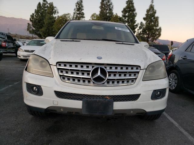 4JGBB86E97A278335 - 2007 MERCEDES-BENZ ML 350 WHITE photo 5