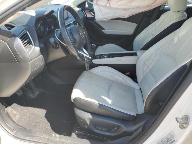 JM1BN1M38H1152506 - 2017 MAZDA 3 GRAND TOURING WHITE photo 7