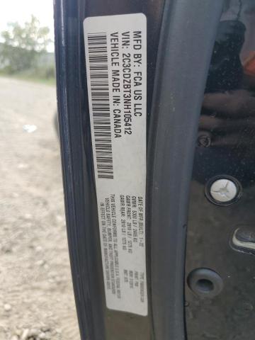 2C3CDZBT3NH105412 - 2022 DODGE CHALLENGER R/T 黑色 照片 13