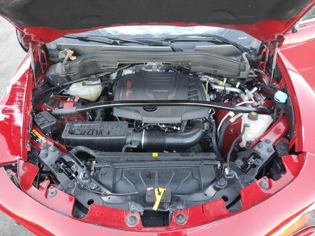 ZASPAKAN3M7D09290 - 2021 ALFA ROMEO STELVIO SPORT Rot Foto 12