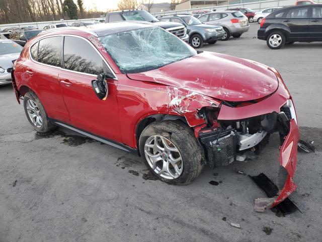 ZASPAKAN3M7D09290 - 2021 ALFA ROMEO STELVIO SPORT Rot Foto 4