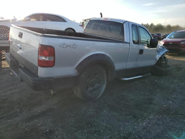 1FTRF14W58KE83821 - 2008 FORD F150 SILVER photo 3