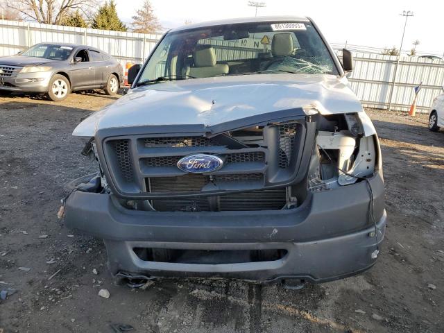 1FTRF14W58KE83821 - 2008 FORD F150 SILVER photo 5