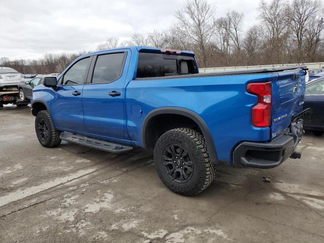 3GCUDHEL9NG688607 - 2022 CHEVROLET SILVERADO K1500 ZR2 BLUE photo 2