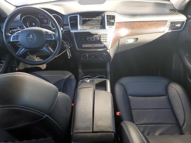 4JGDA5HBXFA582852 - 2015 MERCEDES-BENZ ML 350 4MATIC WHITE photo 8