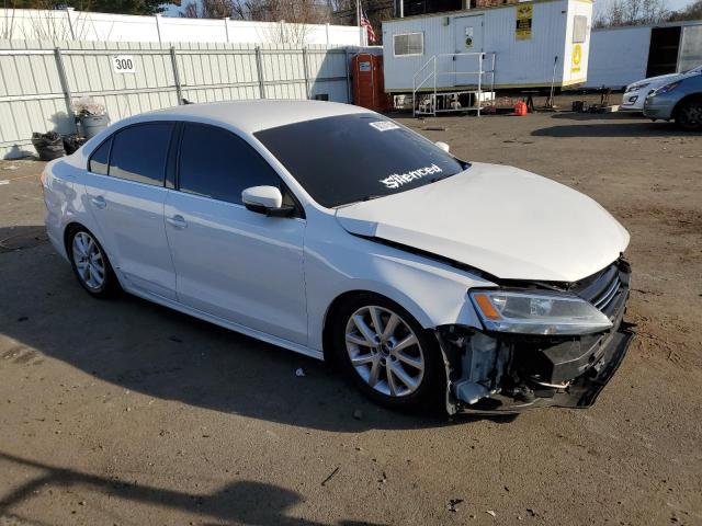 3VWD17AJ6EM352483 - 2014 VOLKSWAGEN JETTA SE WHITE photo 4