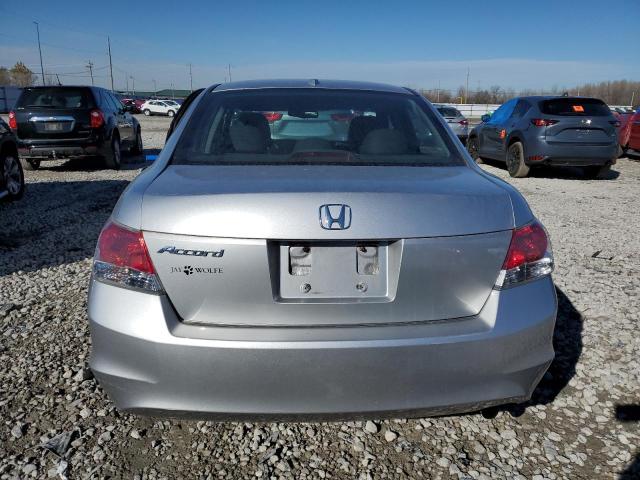 1HGCP26828A121329 - 2008 HONDA ACCORD EXL SILVER photo 6