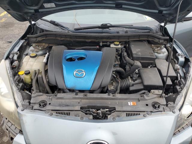 JM1BL1W87C1634830 - 2012 MAZDA 3 I BLUE photo 11