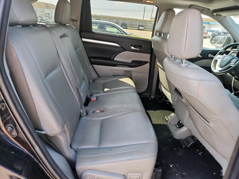 5TDKKRFH7GS177561 - 2016 TOYOTA HIGHLANDER XLE Czarny zdjęcie 11