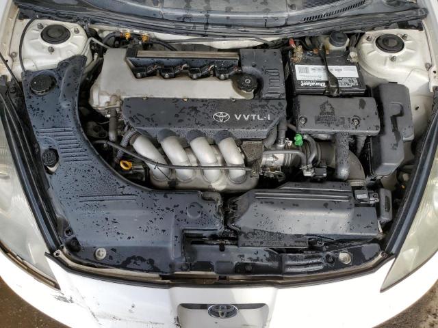 JTDDY32T4Y0003451 - 2000 TOYOTA CELICA GT-S WHITE photo 11