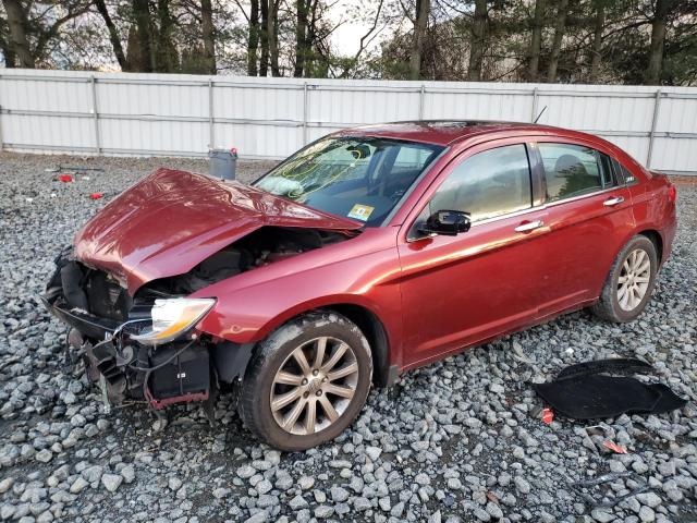 1C3CCBCG0EN151833 - 2014 CHRYSLER 200 LIMITED RED photo 1