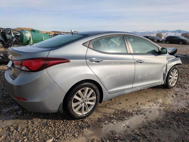 KMHDH4AE4EU175293 - 2014 HYUNDAI ELANTRA SE SILVER photo 3