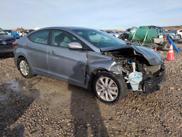 KMHDH4AE4EU175293 - 2014 HYUNDAI ELANTRA SE SILVER photo 4