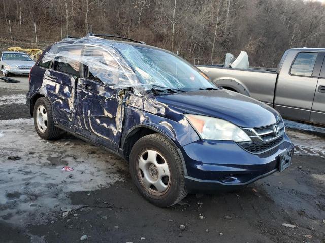 5J6RE4H30AL096088 - 2010 HONDA CR-V LX BLUE photo 4