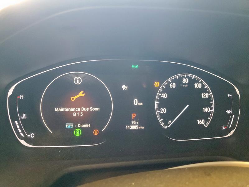 1HGCV1F30MA086854 - 2021 HONDA ACCORD SPORT 银色 照片 9