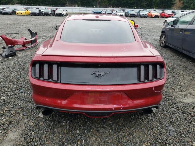 1FA6P8TH5F5376944 - 2015 FORD MUSTANG RED photo 6