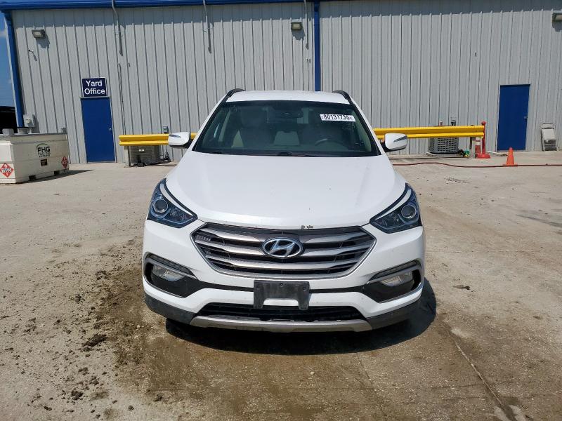 5NMZU3LB6HH042033 - 2017 HYUNDAI SANTA FE S WHITE photo 5