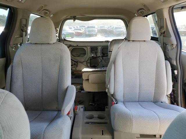 5TDKK3DC5CS239280 - 2012 TOYOTA SIENNA LE GOLD photo 10