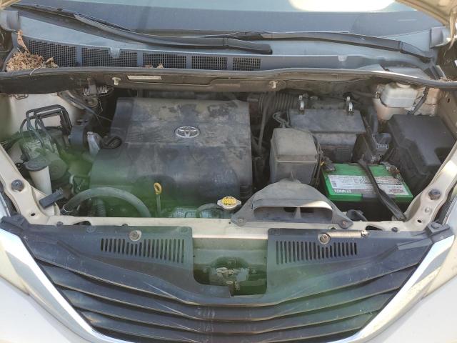 5TDKK3DC5CS239280 - 2012 TOYOTA SIENNA LE GOLD photo 12