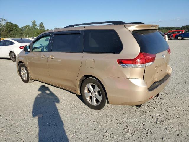 5TDKK3DC5CS239280 - 2012 TOYOTA SIENNA LE GOLD photo 2