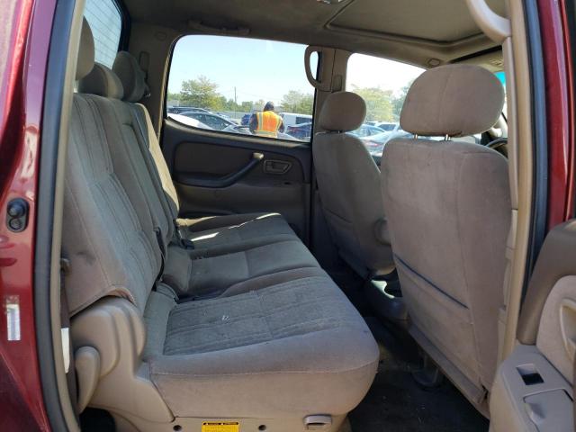 5TBDT44104S453114 - 2004 TOYOTA TUNDRA DOUBLE CAB SR5 BURGUNDY photo 10
