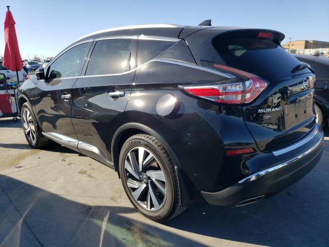 5N1AZ2MG0JN201247 - 2018 NISSAN MURANO S BLACK photo 2