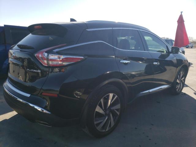 5N1AZ2MG0JN201247 - 2018 NISSAN MURANO S BLACK photo 3