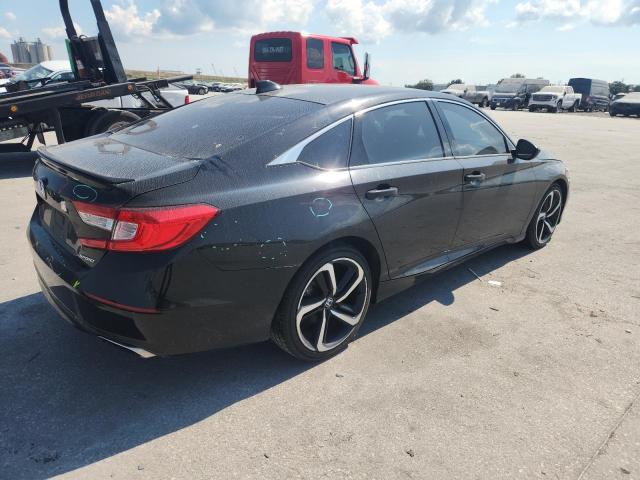 1HGCV1F33KA136837 - 2019 HONDA ACCORD SPORT შავი ფოტო 3